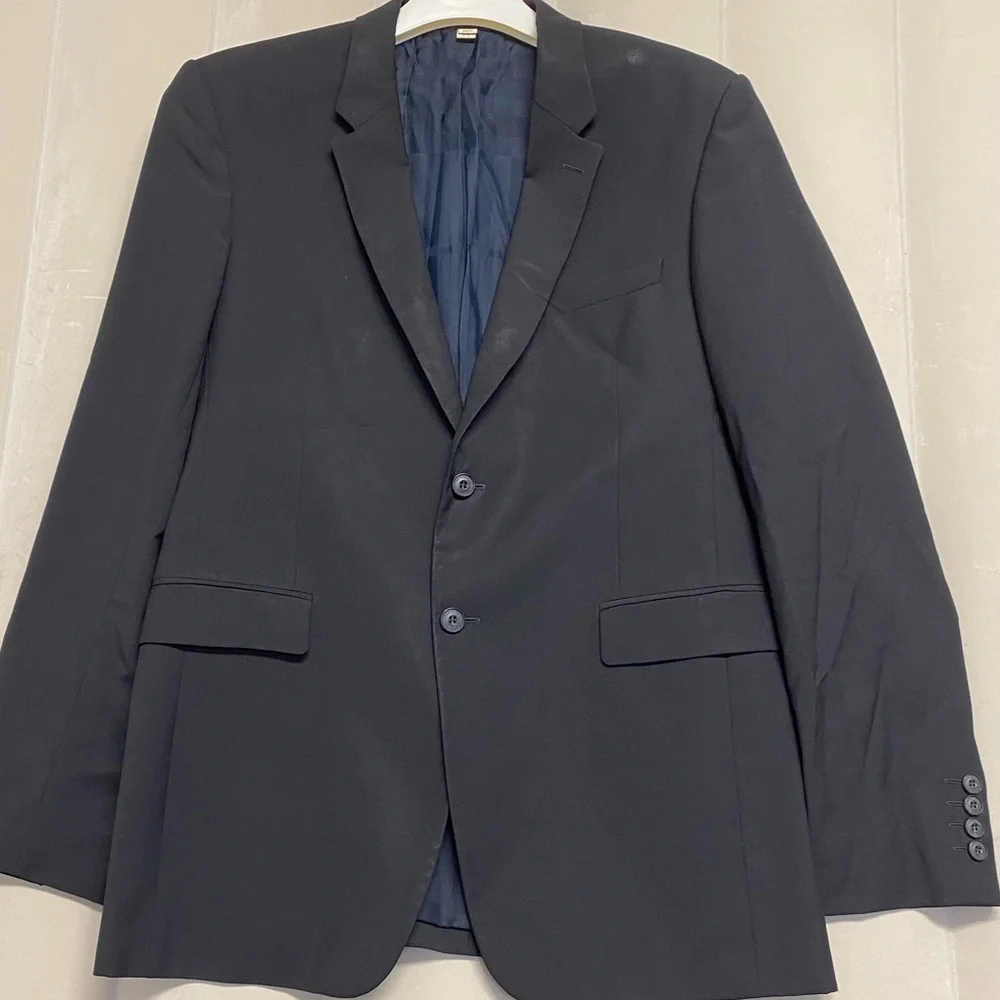 Burberry Men’s Blazer Suit Jacket Sports Coat Size 52R 100% Wool Luxury Designer